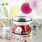 GourmetMaxx Suikerspinmachine rood/wit