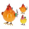 Decoratieve figuren Lifetime gallina saltarín de metal modelos variados Metaal