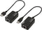 LogiLink UA0021D - USB Extender - Verlenging tot 60 m via RJ45 - Zwart