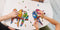 UNIDRAGON Houten Puzzel Voor Volwassenen Dier - Speelse Papegaaien - 193 stukjes - Medium 44x25 cm