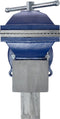 tectake® Parallelle Bankschroef 165 mm - 360° Draaibaar - Vervangbare Klembekken - Gietijzer