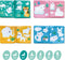SES - Tiny Talents - Badboek - Kleuren met water - 8 pagina's - vrolijke illustraties verschijnen als het nat wordt - opnieuw te gebruiken - PVC vrij