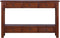 vidaXL - Wandtafel - 120x30x75 - cm - massief - mahoniehout - klassiek - bruin