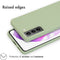 iMoshion Hoesje Geschikt voor Samsung Galaxy S22 Hoesje Siliconen - iMoshion Color Backcover - groen