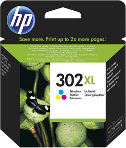 HP 302XL - Inktcartridge - 330 pagina's - Cyaan Magenta Geel (8ml)