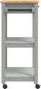 vidaXL - Keukentrolley - MONZA - 60x40x90 - cm - massief - grenenhout