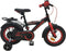 Volare Thombike - Kinderfiets - 12 inch - Twee handremmen - Zwart Rood