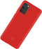 Celly Feeling - Back Cover - TPU - Microfiber - Rood - Geschikt voor Samsung Galaxy S20