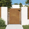 vidaXL - Poort - 105x155 - cm - cortenstaal