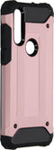 iMoshion Hoesje Geschikt voor Motorola One Action Hoesje - iMoshion Rugged Xtreme Backcover - Rosé
