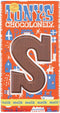 Tony's Chocolonely Chocolade Letter S - Melkchocolade Chocoladeletter - Schoencadeautjes Sinterklaas - Sint Cadeau - 180 Gram Fairtrade Belgische Chocola