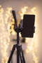 DÖRR Smarty Tripod 1/4 inch Werkhoogte: 40.5 - 112 cm Zwart Incl. smartphonehouder, Incl. tas