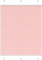 vidaXL - Plissé - rolgordijn - 110x100cm - stofbreedte - 109,4cm - polyester - roze