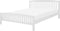 CASTRES - Tweepersoonsbed - Wit - 160 x 200 cm - Dennenhout