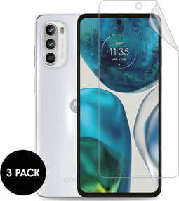 imoshion Screen protector - Geschikt voor Motorola Moto G82, Motorola Moto G52 - Screenprotector Folie 3 pack