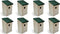 vidaXL - Vogelhuisjes - 8 - st - 12x12x22 - cm - hout