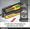 Powerplus slimme lader POWX4207, 12V batterijen, 3 - 200 Ah, druppellader, wintermodus, acculader voor auto