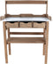 Esschert Design Oppottafel met lade en rek bruin