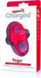 The Screaming O - Charged Yoga Vibe Ring Rood