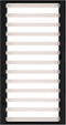 vidaXL - Bedframe - massief - hout - zwart - 135x190 - cm