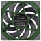 Thermaltake Toughfan 12 Turbo - Radiator Fan - 120mm - Racing Green