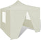 vidaXL - Vouwtent - met - 4 - zijwanden - 3x3 - m - blauw