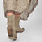 PS Poelman Dixie - Cowboylaarzen - Western hak 7 cm - Bruin Beige Taupe - Maat 38