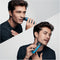 Braun Series 3 - Elektrisch Scheerapparaat - Wet&Dry 3 Scheerkoppen - Zwart/Blauw