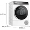 Bosch WQB246D7NL - Warmtepompdroger - A+++ energie-efficiëntie - 9 kg vulgewicht