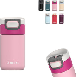 Kambukka Etna - Thermosbeker 300 ml - Lekvrij - Makkelijk reinigen - Roze