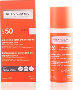 Anti Bruine vlekken Zonnebrandcrème Spf 50 Bella Aurora 3113