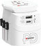 Skross PRO Light - Wereldreisadapter - 1 USB - (geen Zwitserse en Italiaanse)
