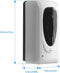 Automatische desinfectiedispenser 1000 ml, wandmontage, elektrische automatische zeepdispenser met s