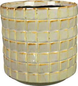 Ter Steege Bloempot Bruin-Groen D 21 cm H 20 cm