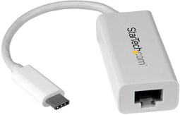 Startech.com USB-C naar gigabit netwerkadapter - USB 3.2 (Gen 1, 5Gbps) - 1x Ethernet 1Gbps - Wit