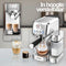 COOK-IT Espressomachine - RvS Koffiemachine - 20 Bar Italiaanse Pomp - Automatische Melkopschuimer