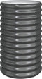 vidaXL - Plantenbak - 40x40x68 - cm - gepoedercoat - staal - antracietkleurig