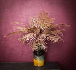 PTMD Fern Plant Varen Kunsttak - 60 x 30 x 105 cm - Donkerbruin