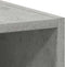 vidaXL - Hangkast - Riga - 30x29,5x60 - cm - bewerkt - hout - betongrijs