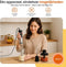 Goliving Staafmixer Set 5-in-1 - 1000W - Vaatwasserbestendig - RVS Messen