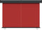 vidaXL - Balkonscherm - 165x250 - cm - rood