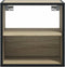 vidaXL - Nachtkastjes - 2 - st - wandgemonteerd - 40x31x39,5cm - sonoma - eikenkleur