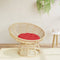 vidaXL - Zitkussen - rond - Ø - 60x11 - cm - oxford - stof - rood
