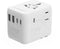 Gembird Universele Reisadapter 70W - Internationale Stroomvoorziening - Wit