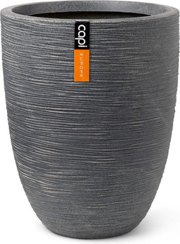 Capi Europe - Vaas Waste Rib NL - Breukbestendig - Terrazzo grijs - Ø38 cm