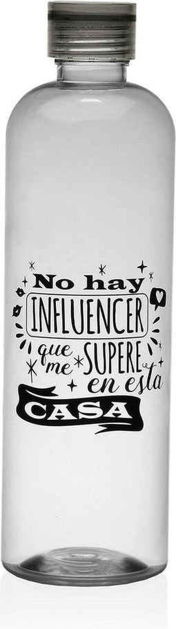 Waterfles Versa Influencer Staal polyestyreen 1,5 L 9 x 29 x 9 cm