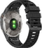 imoshion QuickFit® Siliconen sportbandje - Geschikt voor de Garmin Watch | 22 mm aansluiting - Zwart