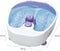 Bomann FM 8000 - Voetmassageapparaat - Intens whirlpool-effect en massagerol - Wit