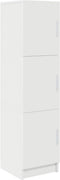 vidaXL - Highboard - Wit - 31,5x32x124 - cm - Gelaagd - hout