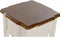 Set van 2 tafels DKD Home Decor Wit Bruin 35 x 35 x 80 cm